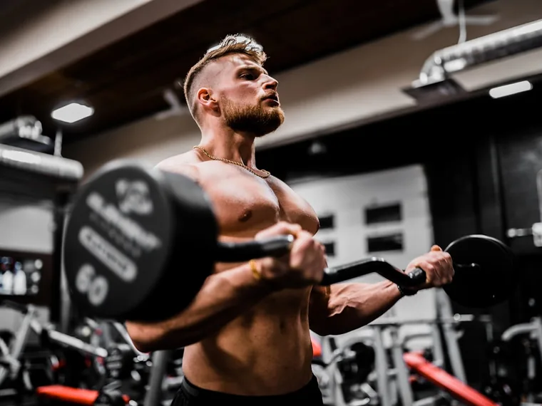 Barbell lifting at Ironwood Fitness